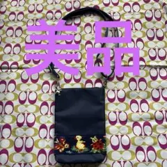 学校フェイラー　スマホショルダー　ハイジ　VERY掲載　ネイビー