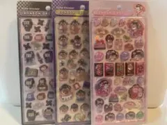 【国内正規品】ボンボンドロップシール　和柄　舞妓　相撲　忍者