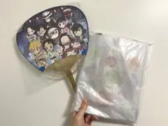 鬼滅の刃　夏祭り　うちわ　クリアバッグセット