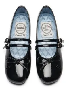 ROCKFISH メリージェーン エナメル ブラック UK4.5（23.5cm）