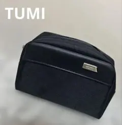 TUMIトゥミデルタ航空DELTAONEポーチネイビー紺17x11x5中身なし
