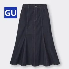 新品未使用　GU ジーユー　マーメイドデニムスカート　Lサイズ