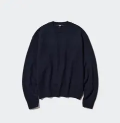 UNIQLO プレミアムラムクルーネックセーター