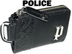 ポリス ラウンドファスナー式小銭入れ PA-6101 ブラックのサムネイル