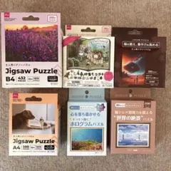 【商品入れ替え可能です！】ジグソーパズル 6種セット☆まとめ売り③