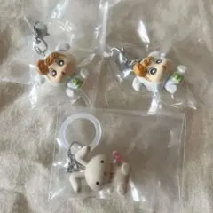 クレヨンしんちゃん ひまわり うさぎ めじるしアクセサリー 3個セット