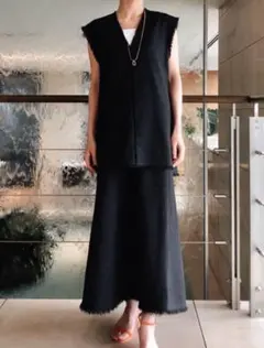 【PLST】サマーツイードスカート