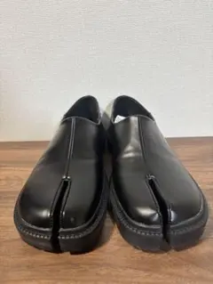 新品　足袋ローヒールパンプス　厚底　38　Y2K