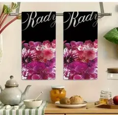 マイクロファイバー素材タオル2枚セット