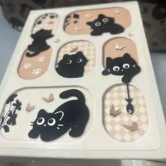 黒猫デザインのフォトアルバム 2冊セット