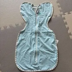LOVE TO DREAM ベビースリーパー 水色　スワドルアップ　S