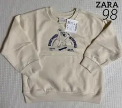 ZARA ベビー 新品 タイガースウェットシャツ 98 トレーナー スケボー
