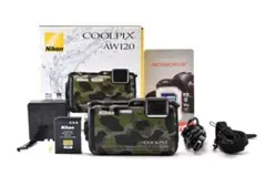 Nikon COOLPIX AW100 本体 カモフラージュ柄 - メルカリ