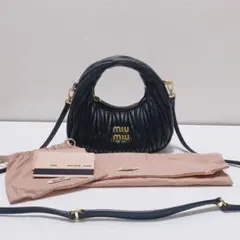 ☆超美品☆miu miu ハート柄 ボディバッグ ウエストポーチ 5BL009 ☆超美品☆miu miu ハート柄 ボディバッグ ウエストポーチ 5BL009