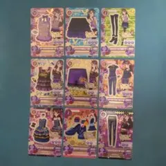 アイカツカード　紫吹蘭　スパイシーアゲハ　9枚