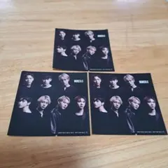 MONSTA X ステッカー 3枚セット