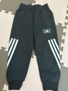 adidas 黒 ジャージ 110 3本ライン