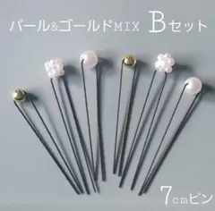 パールピン ミックス Bセット　卒業式　ヘアメ ヘアピン