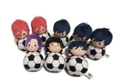 サッカー にっこりーノ SAMURAI BLUE ぬいぐるみ ガチャガチャ - メルカリ