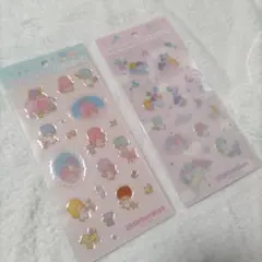☆★キキララ　キラぷくシール　リトルツインスターズ★☆
