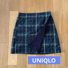 UNIQLO リバーシブルラップスカート/防寒