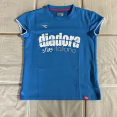 ディアドラ　レディースＴシャツ　フレンチスリーブ　スカイブルー　Ｍサイズのサムネイル