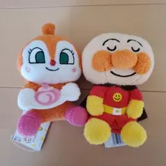 2個それいけ！アンパンマン ころふわぬいぐるみ