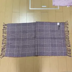 MARY QUANT チェック柄マフラー