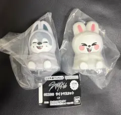 ウルフチャン＆リービット★SKZOOライトマスコット2個セット