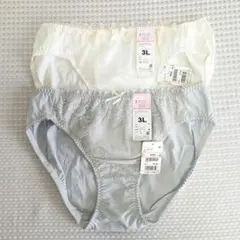 新品　レディース　ショーツ　2枚セット　3L