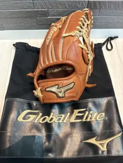 ミズノ グローバルエリート Lv 村田修一型 超人気 良品 内野用 軟式