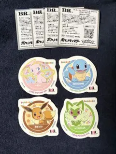 ポケモン サーティワン ステッカー 4枚セットのサムネイル