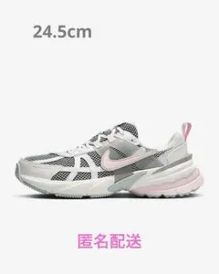 NIKE V2K RUN 24.5cm ピンク グレー /ナイキ