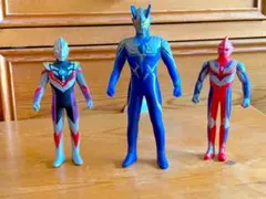 ウルトラマンシリーズ　フィギア　ソフビ　３体　超お買い得！