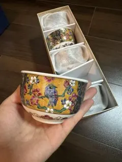 茶道具 置物 香炉香合セット 九谷焼 吉田屋 - メルカリ