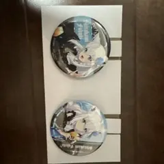 一番くじ ホロライブ 缶バッジ 白上フブキ