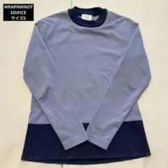 WRAPINKNOT&EDIFICE WKED 切り返しカットソー ニット