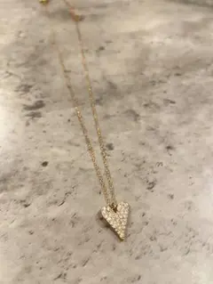 kate spade ハートネックレス　ピンクゴールド