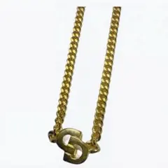 新品仕上げ済：極美品・クリスチャンディオール　 CDロゴネックレス