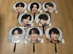 timelesz FAM DOME 公式グッズ ジャンボうちわ 8枚セット