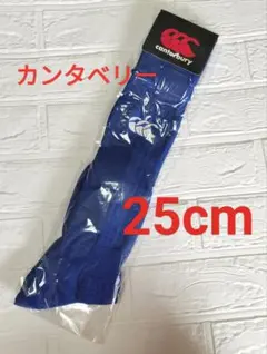 新品カンタベリー canterbury ラグビー ソックス ストッキング25cm
