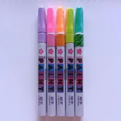 サクラ ペイントマーカー 細字 5色セットのサムネイル