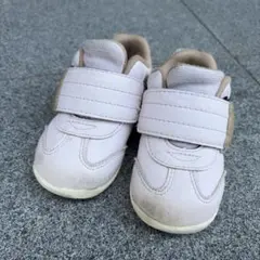 瞬足 ベビーシューズ ホワイト 12.5cm