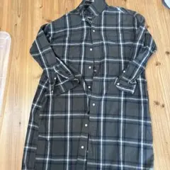 Gymphlex チェック柄 長袖ワンピース 14