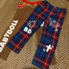 BABY DOLL パンツ2枚セット　サイズ100