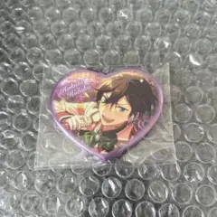 あんスタ　氷鷹北斗 ハート缶バッジ