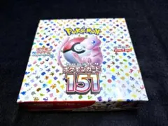 ポケモンカード151 BOX シュリンク付き