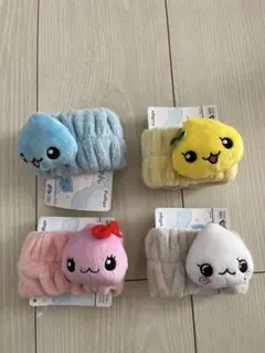 しずくちゃん　吸水リストバンド　全4種