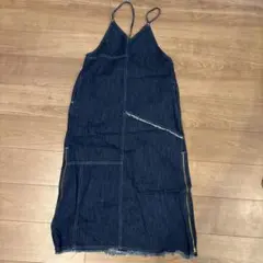 デニムサロペット ジャンパースカート