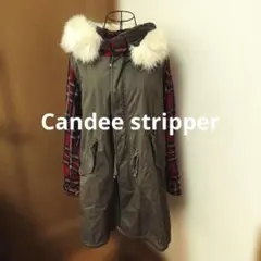 キャンディストリッパー　モッズコート タグ付き Candy Stripper モッズコート